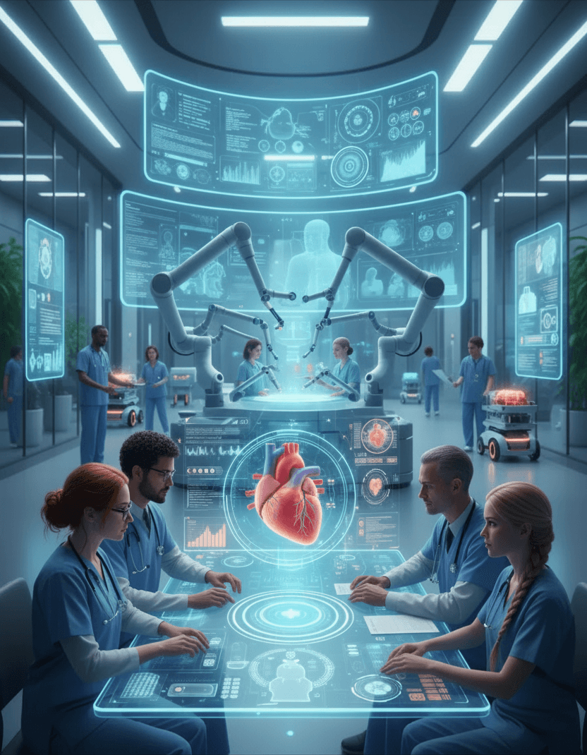 futuristic operation room