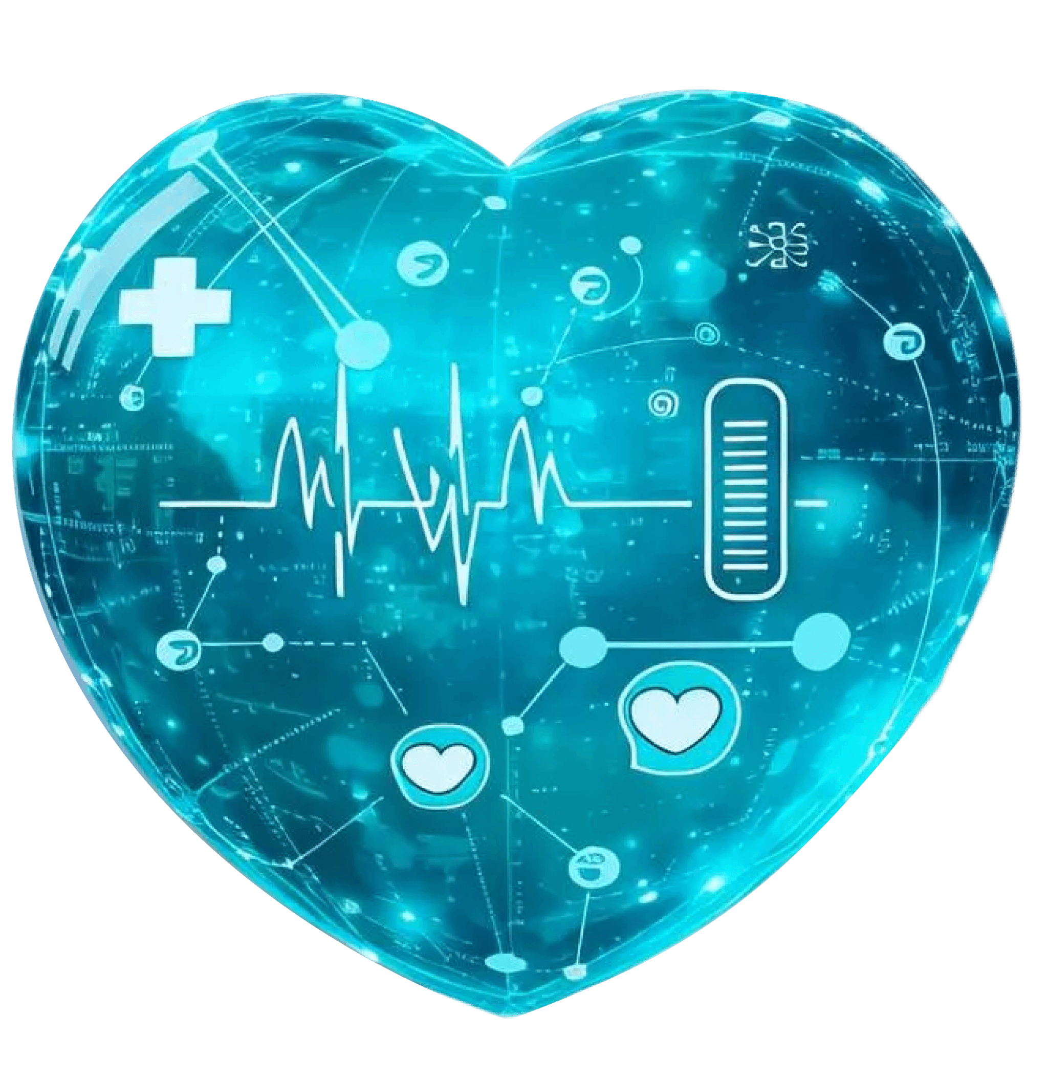 Stylized heart image