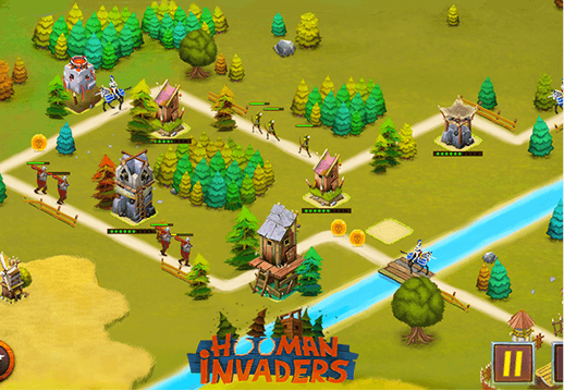 Hooman Invaders Gameplay