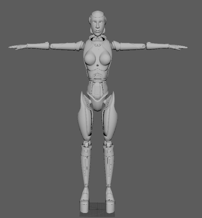 low poly model