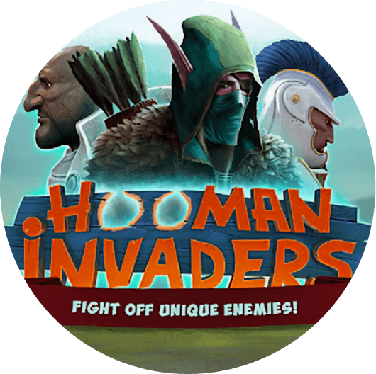 Hooman Invaders logo