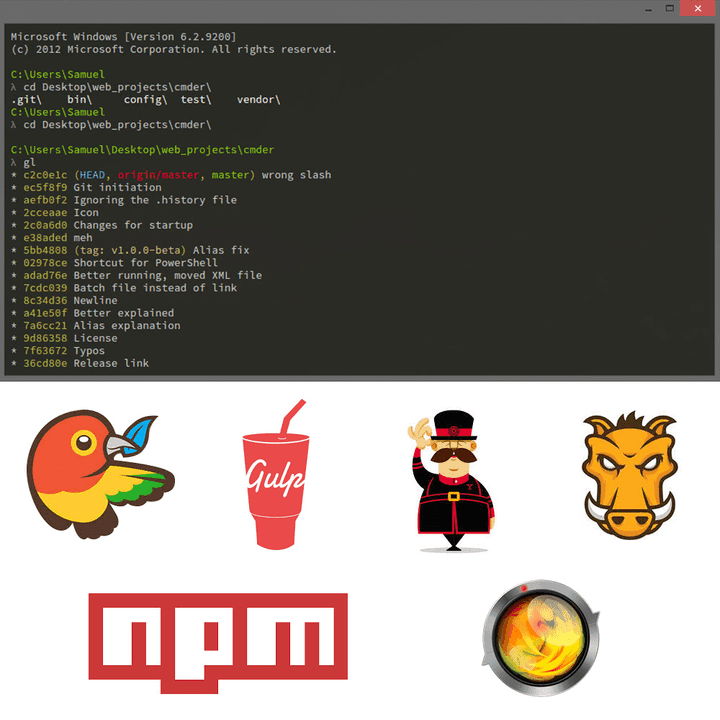 shortcuts for command line