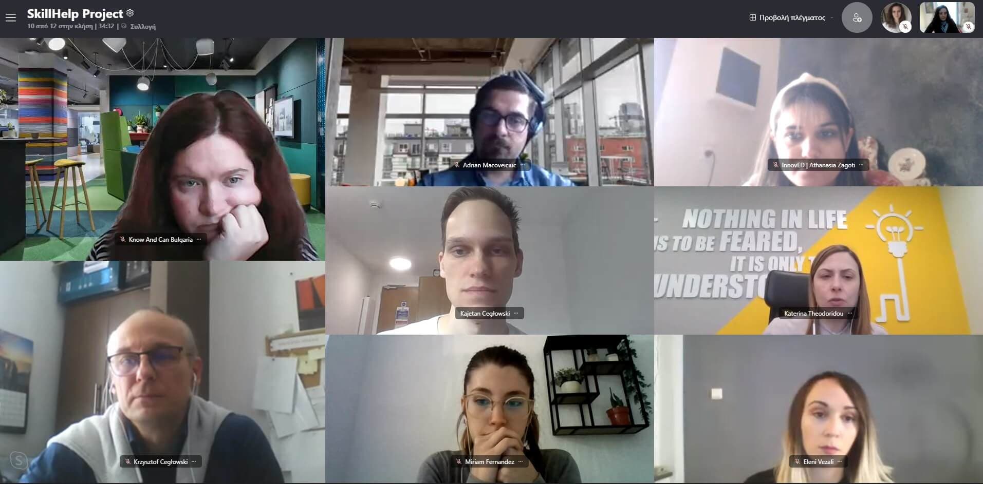 Meeting European Consortium SkillHelp