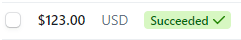 Sum money Stripe Payment