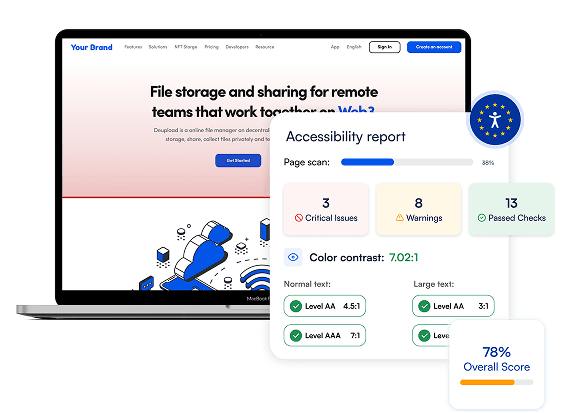 Accessibilily report