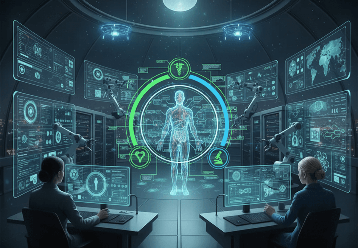 futuristic operation room