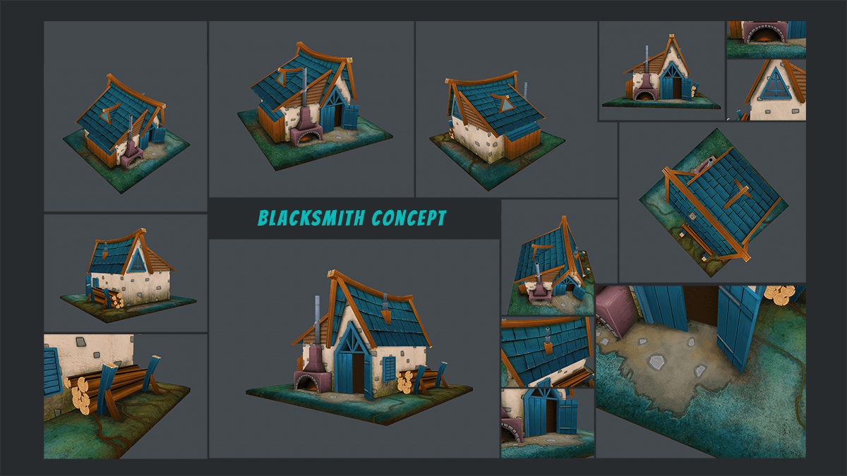 The Blacksmith’s House - A 2D to 3D workflow pipeline