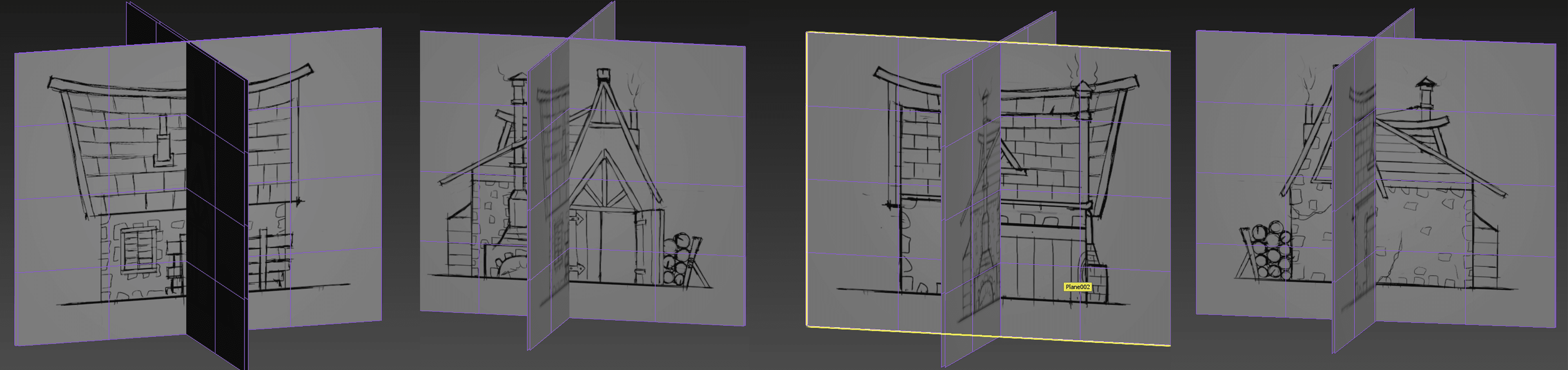 A 2D to 3D workflow pipeline.