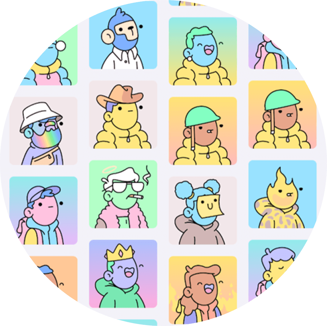 multiple faces
