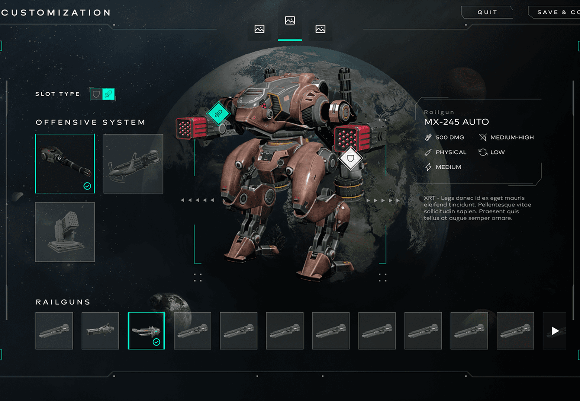Typhon upgrade robot