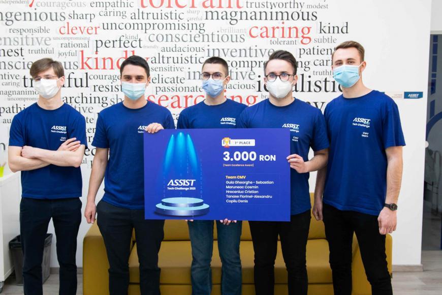 1st place Winners ASSIST Tech Challenge