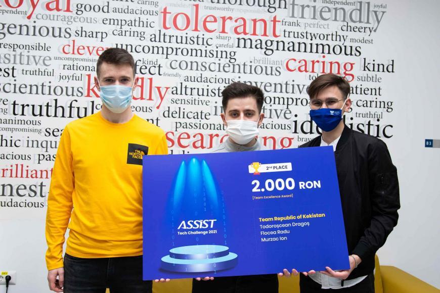 2nd place Winners ASSIST Tech Challenge