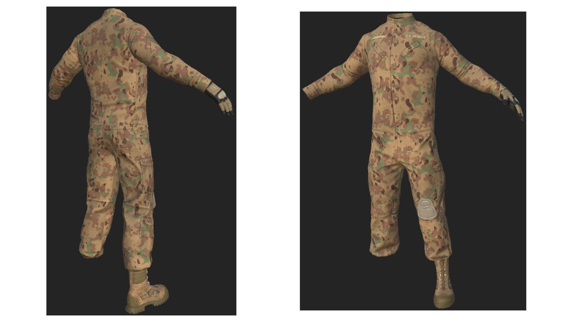 Game Character Production - Applying Industry Standards across Production Pipeline - human body texturing details