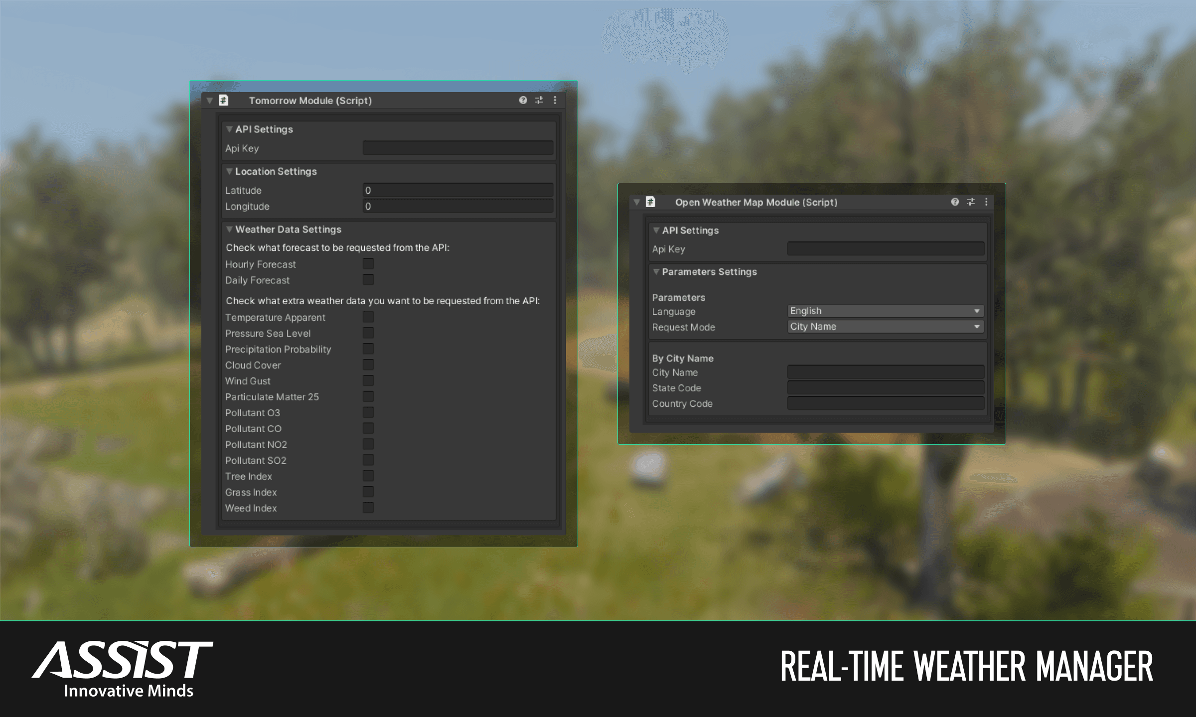 ASSIST Software - Real-Time Weather the Unity plugin you need