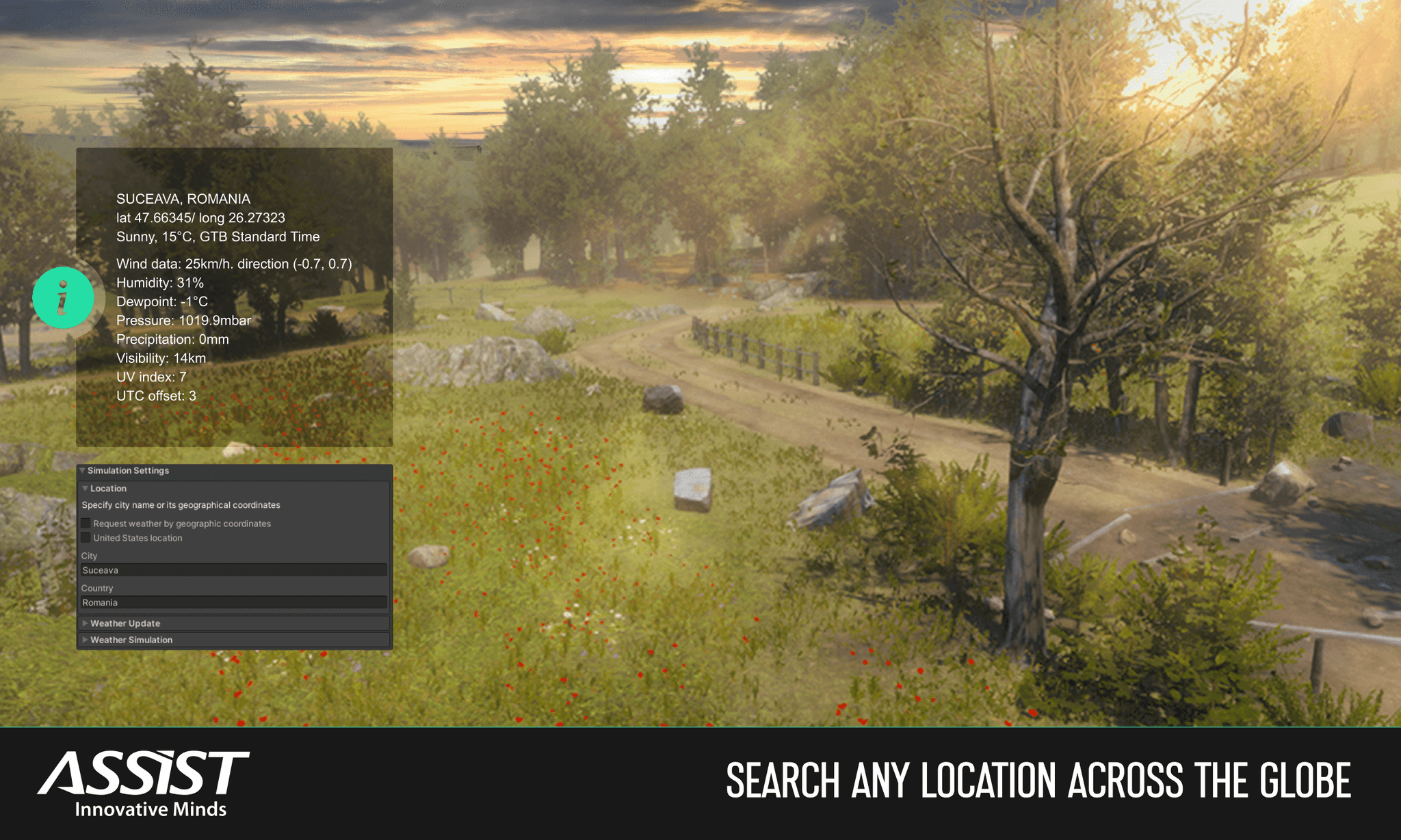 ASSIST Software - Real-Time Weather the Unity plugin you need