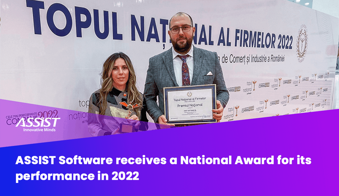 ASSIST Software receiving a national award