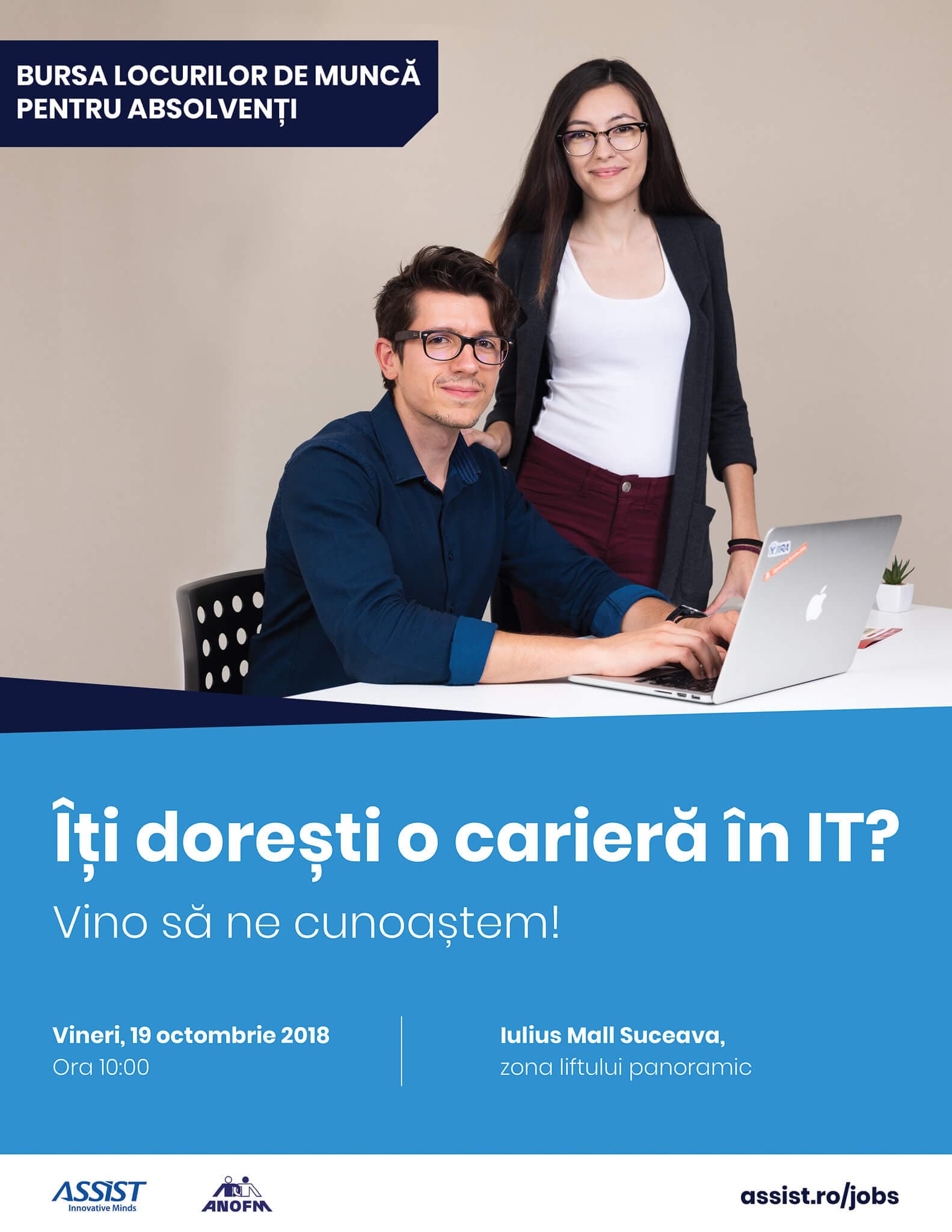 ASSIST Software present at the Anual Job Fair event, on 19th of October