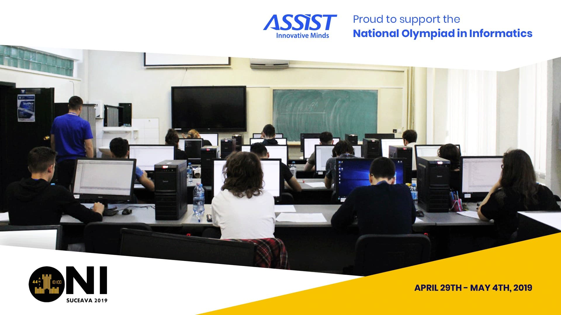 ASSIST Software is supporting the National Olympiad in Informatics