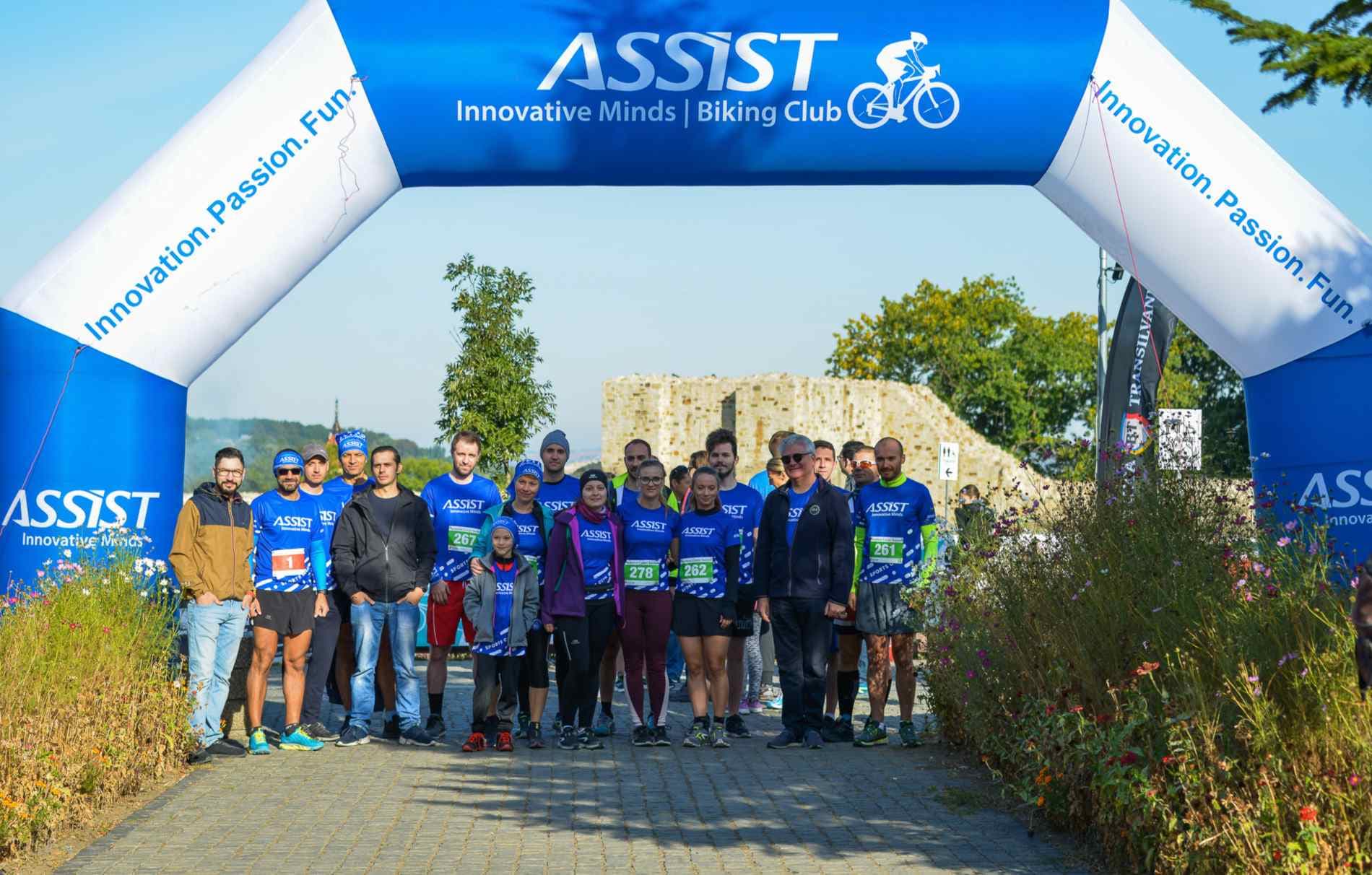 ASSIST Software running for life at Suceava Marathon - cover photo