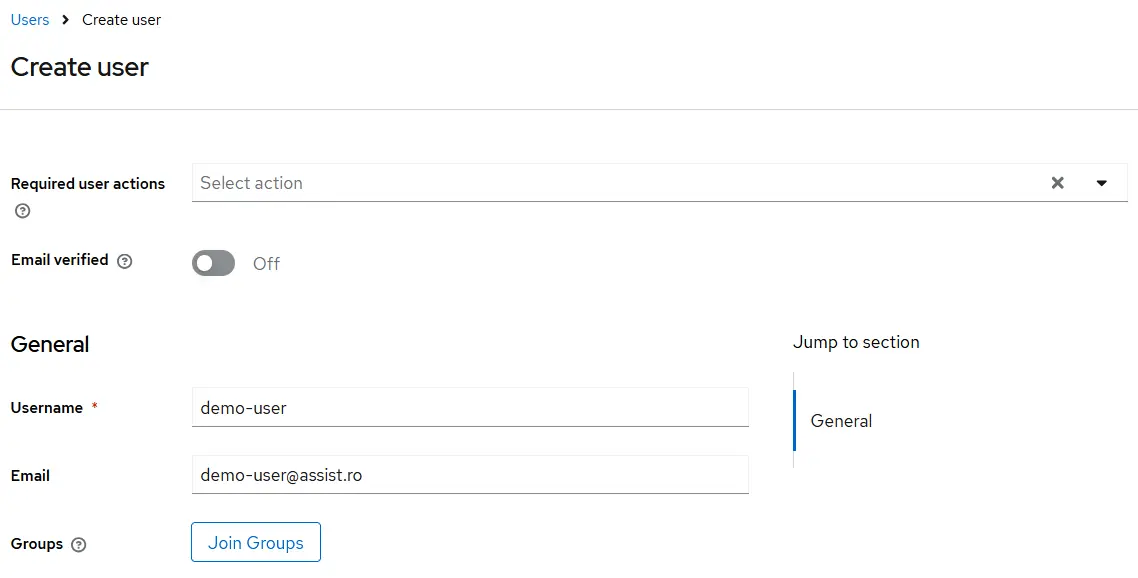 ASSIST_Software_Keycloak_Create_New_User_2