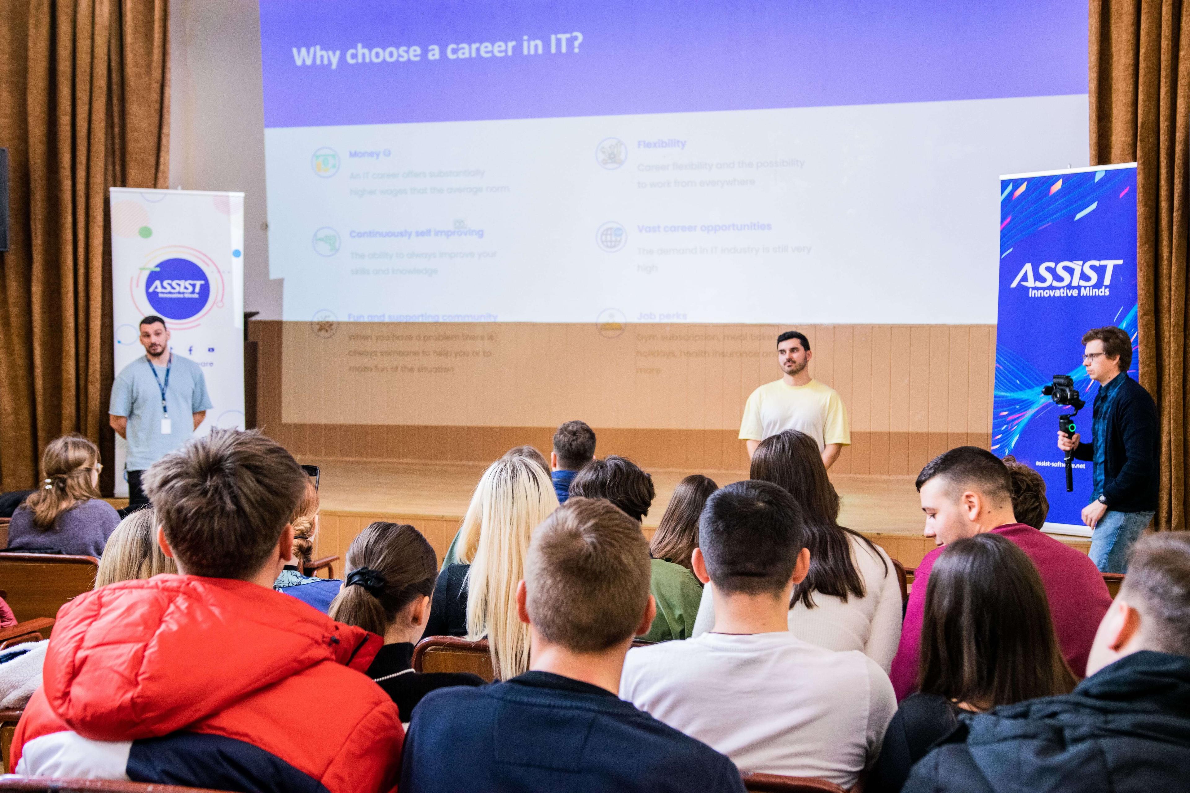 ASSIST Software empowers the next generations of tech professionals