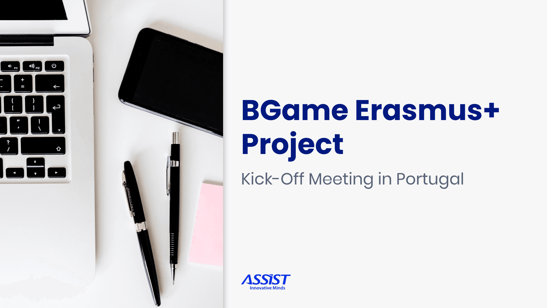 BGame Erasmus+ Project Kick-Off Meeting in Portugal-ASSIST Software Romania