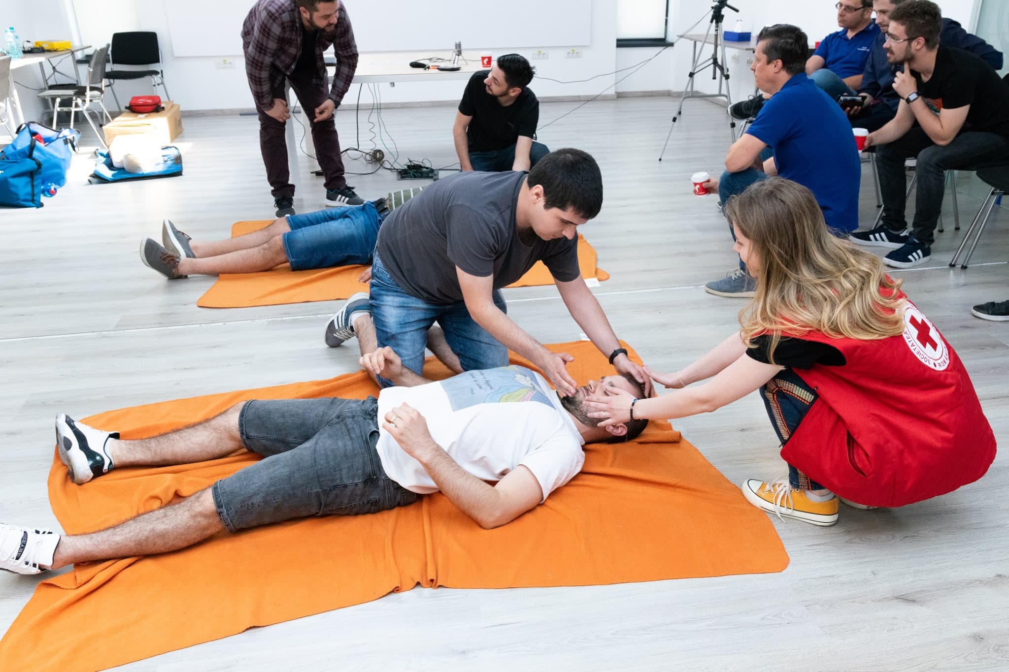 First Aid Training at ASSIST Software with Red Cross Suceava - cover photo