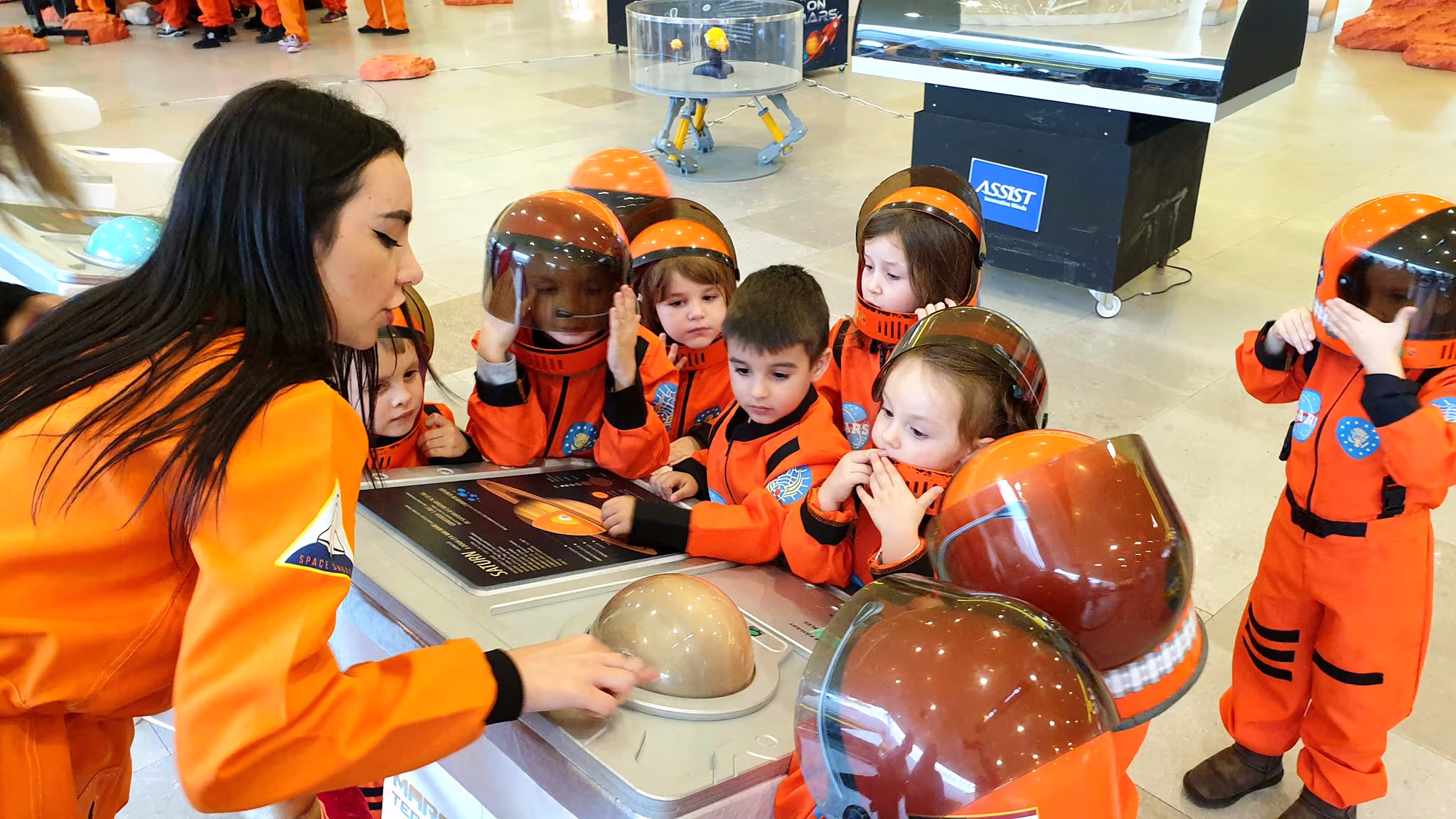 "First Kids on Mars” powered by ASSIST Software