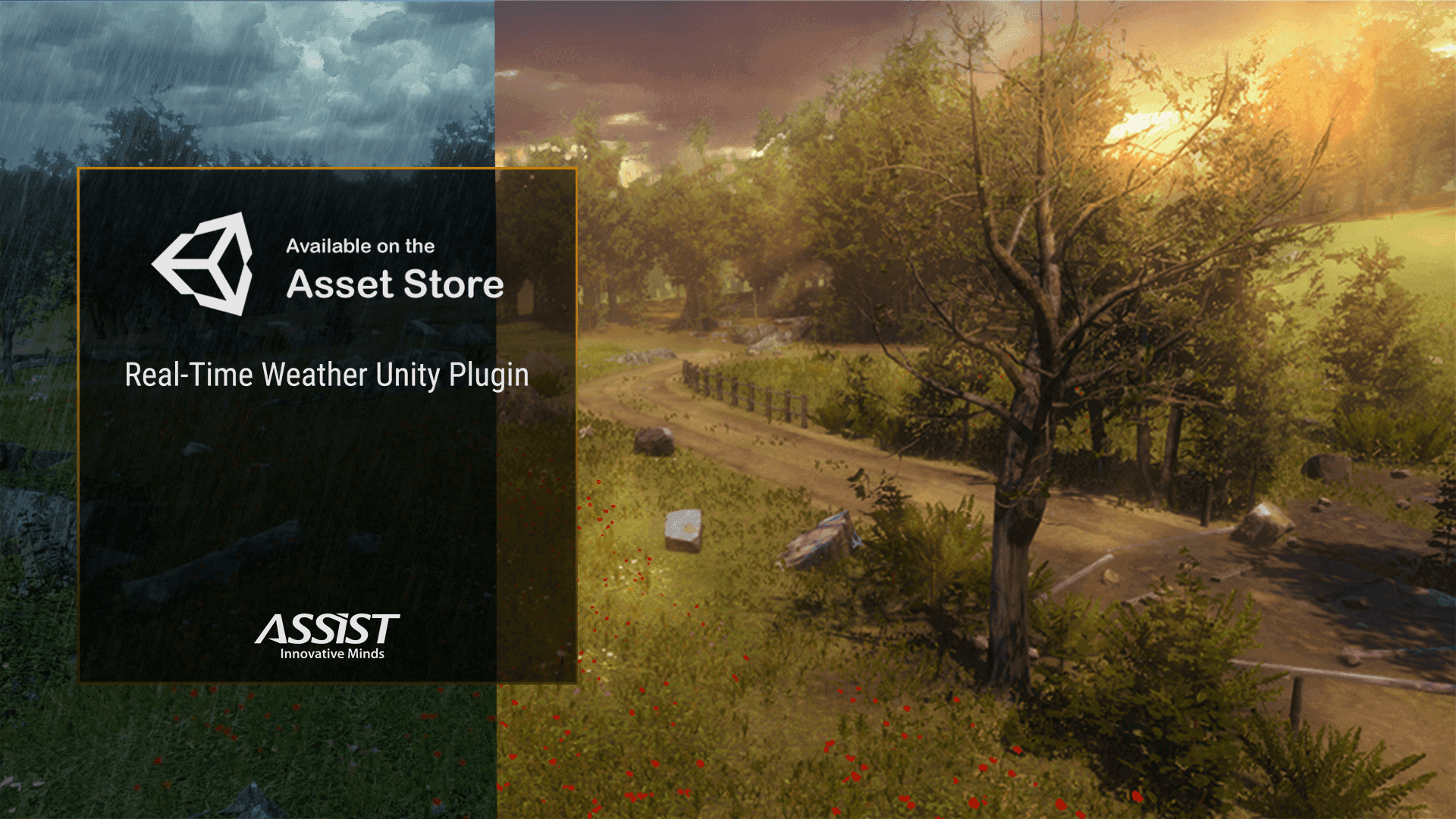 Real-time weather plugin for Unity - user interface