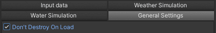 General Setting Unity Plugin