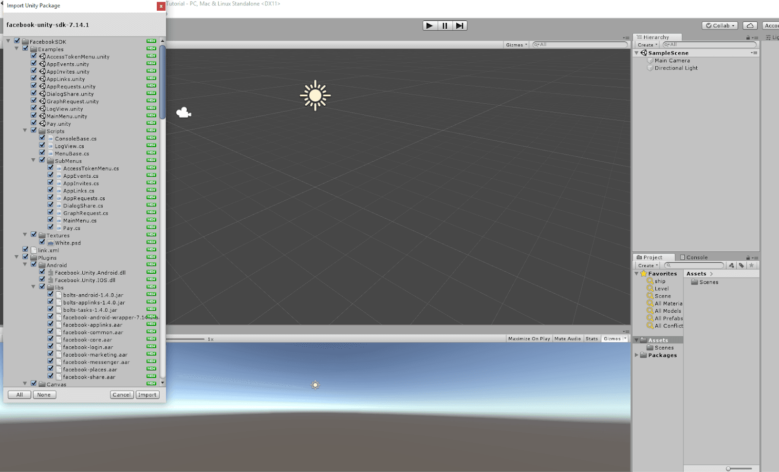 How to Integrate Facebook API in Unity 3D