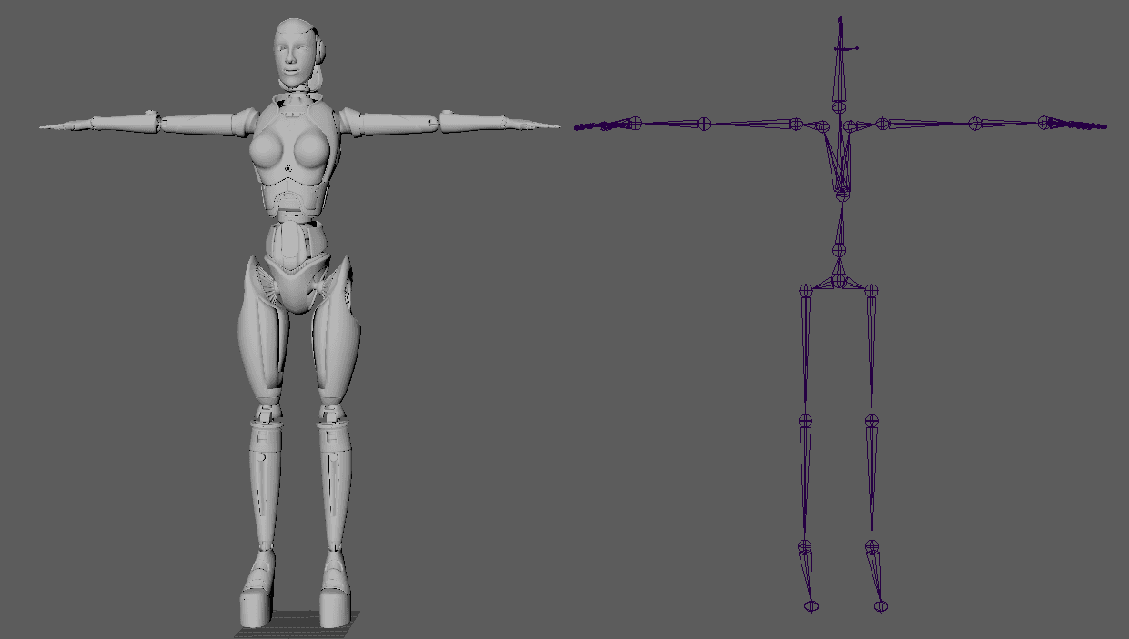human full kinematic skeleton