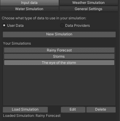Input Weather Data Plugin