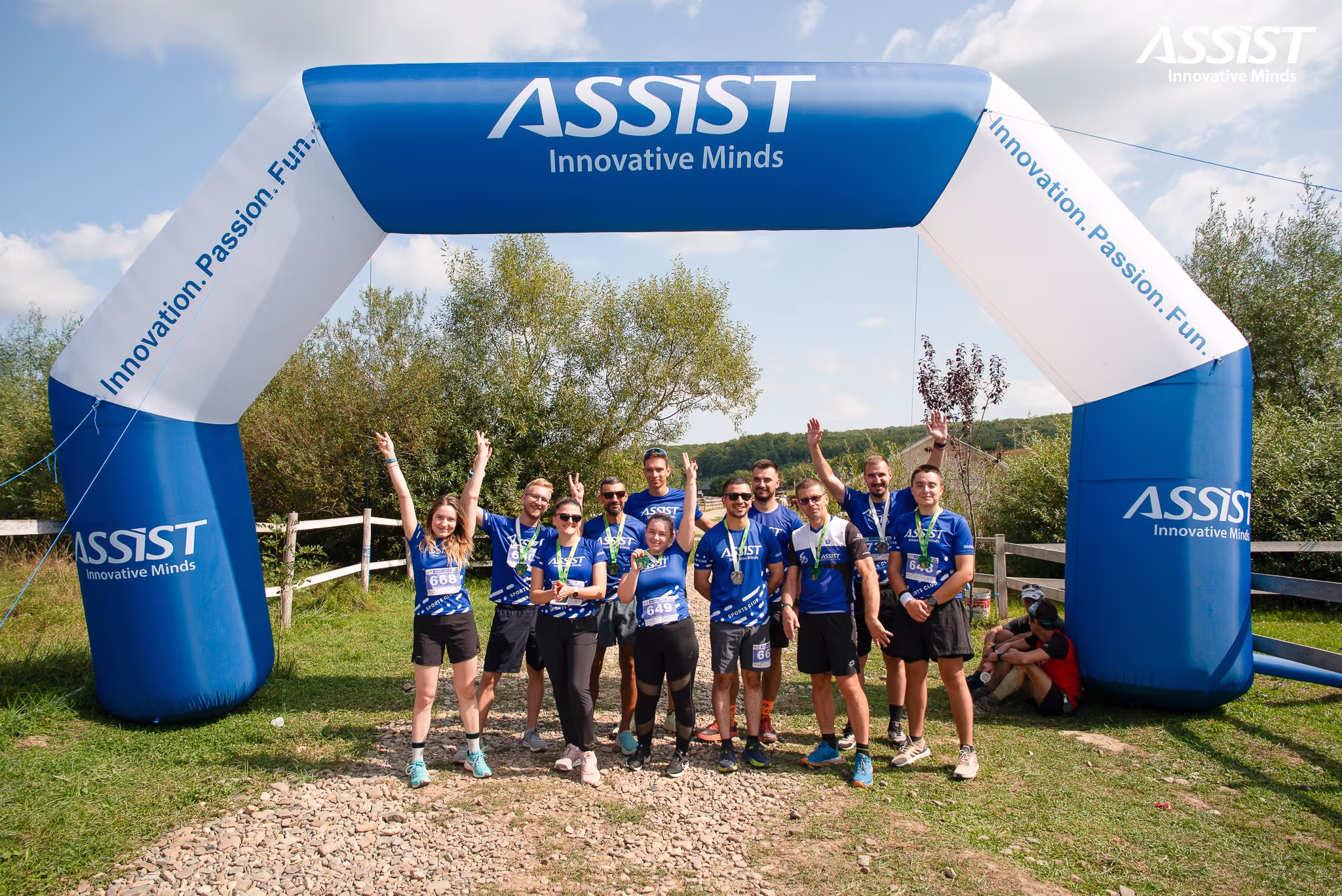 ASSIST Software Team: Running for Solidarity at Dragomirna Marathon