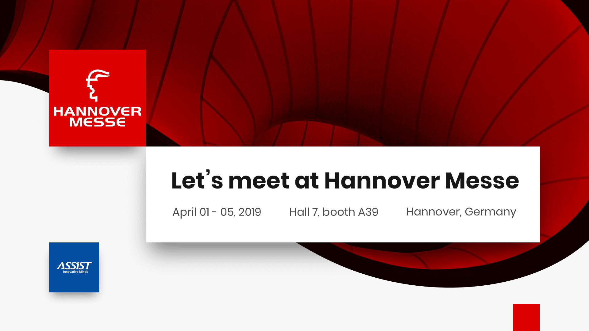 Meet ASSIST Software at Hannover Messe 2019