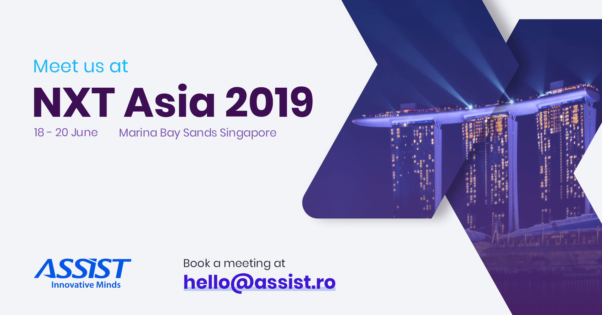 Meet ASSIST Software at NXTAsia 2019-ASSIST Software Romania