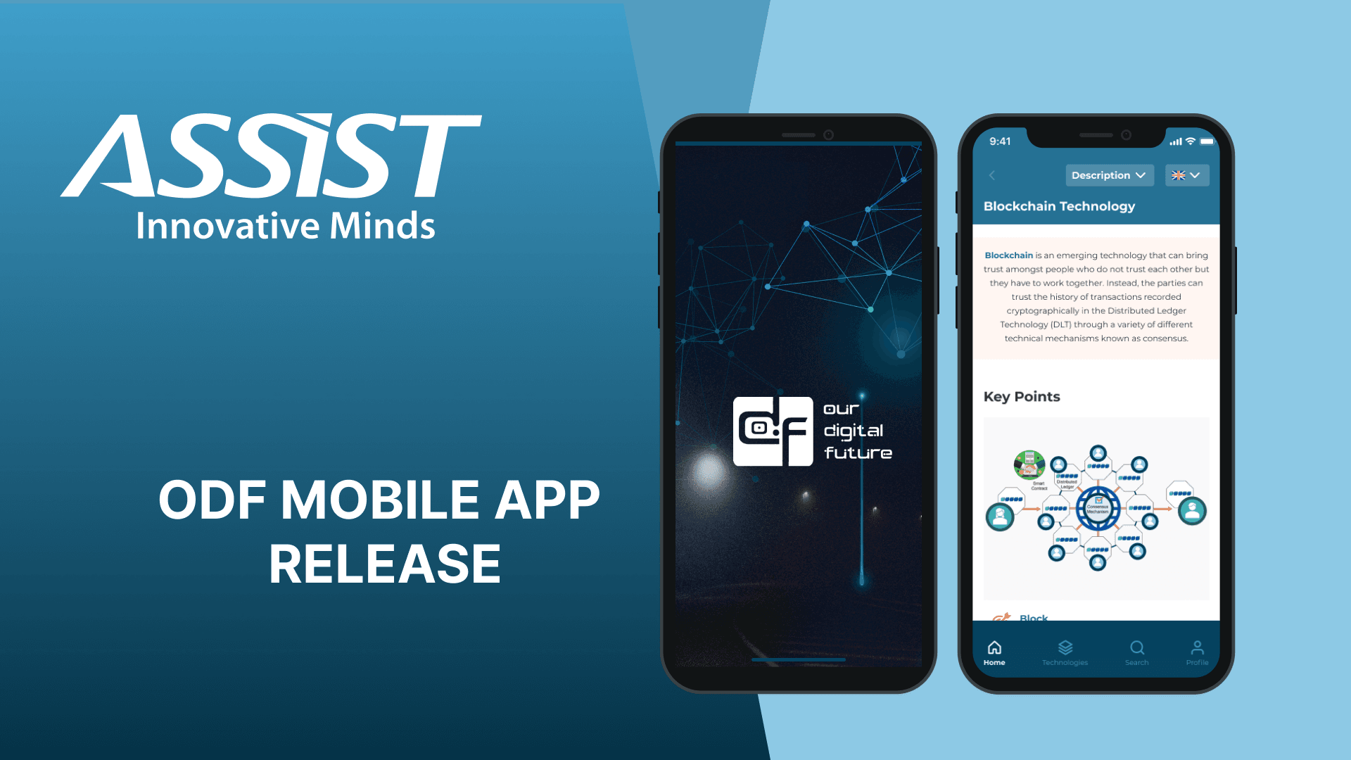 ODF Mobile App Release ASSIST Software