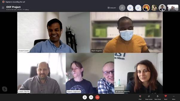 Our Digital Future ERASMUS MEETING ASSIST Software