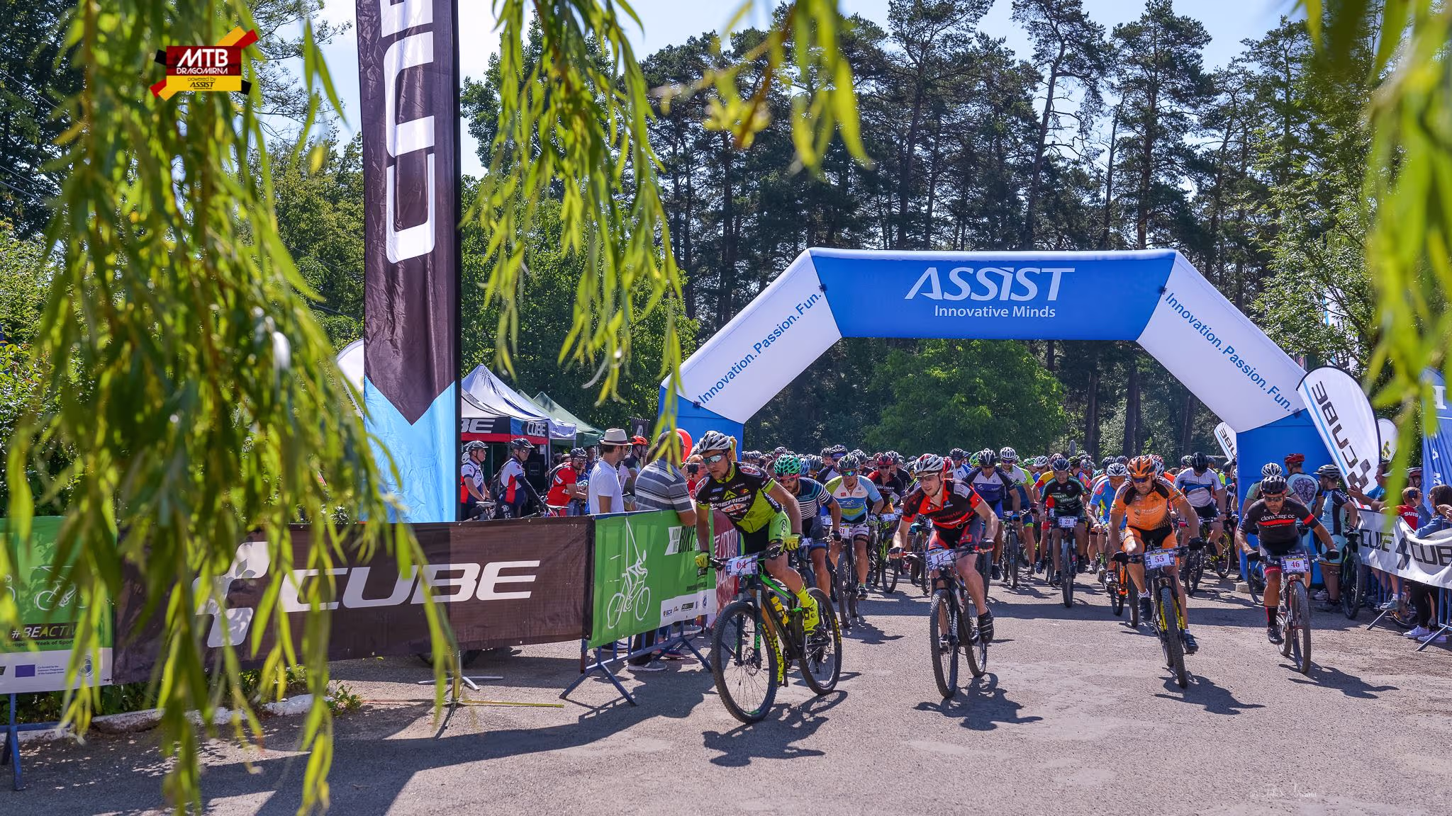 MTB Dragomirna powered by ASSIST Software start gate