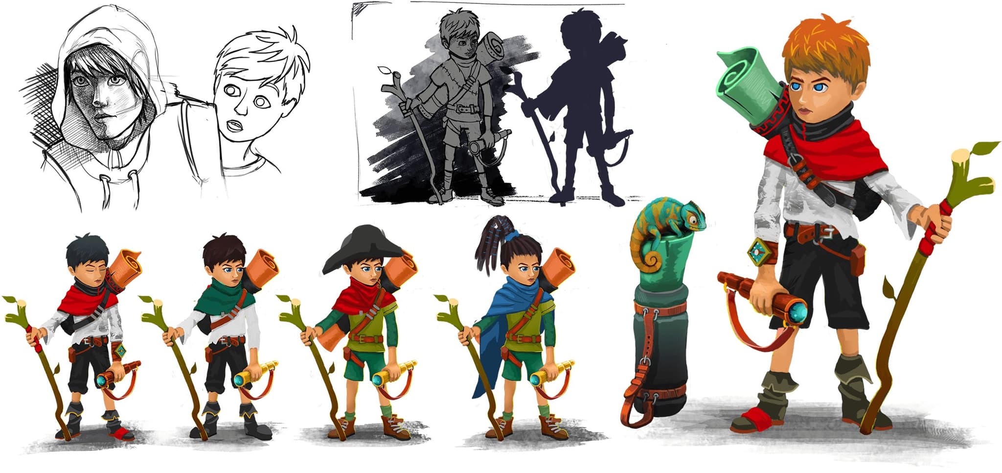 Stylized character concept