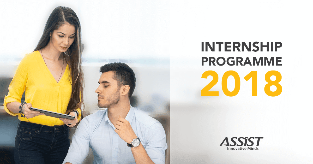 Summer Internship Programme 2018 ASSIST Software