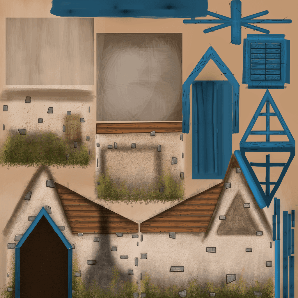 A 2D to 3D workflow pipeline house.