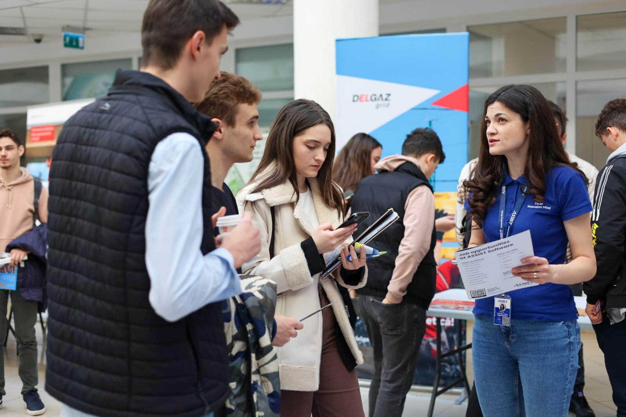 USV Company Fair 2024 - the first step towards a career in IT