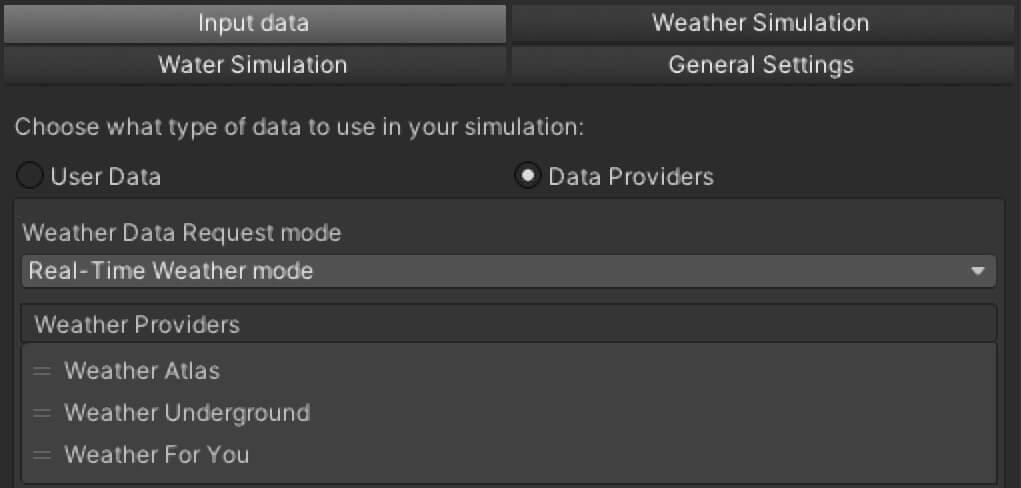 Weather Providers