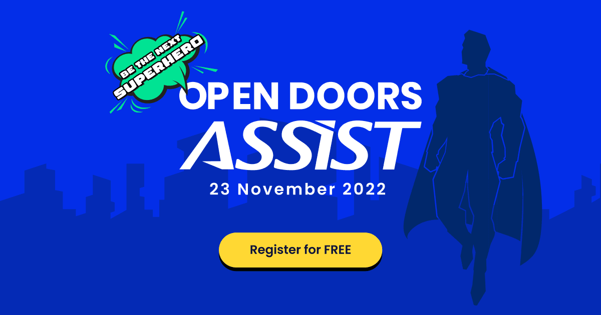 Why you should attend Open Doors ASSIST 2022