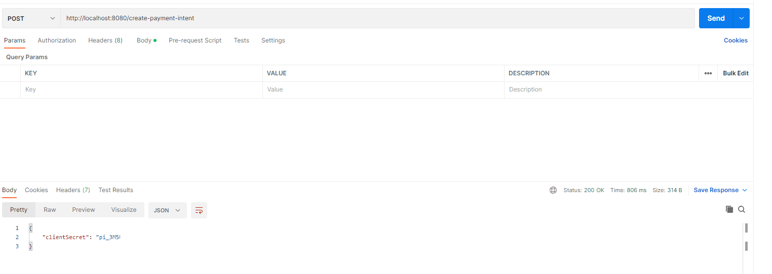 Payment Intent Stripe