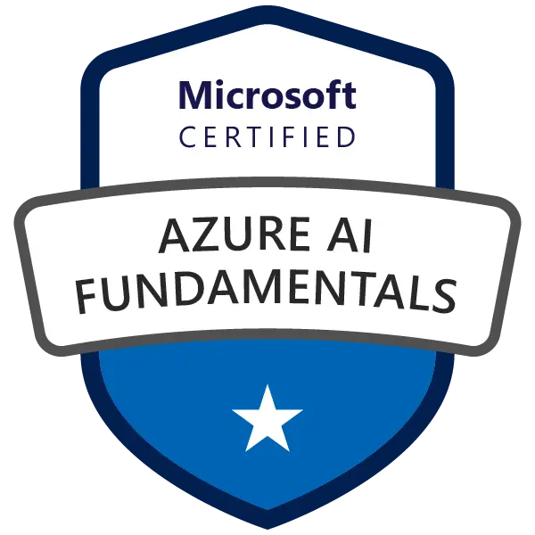 Azure AI Fundamentals logo
