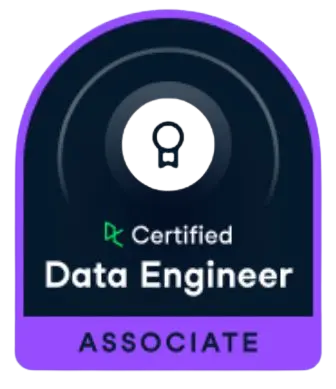 certified data engineer logo