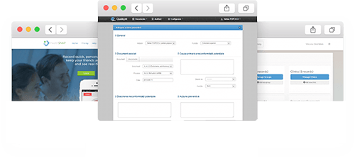 Example of web applications developed by ASSIST Software's team