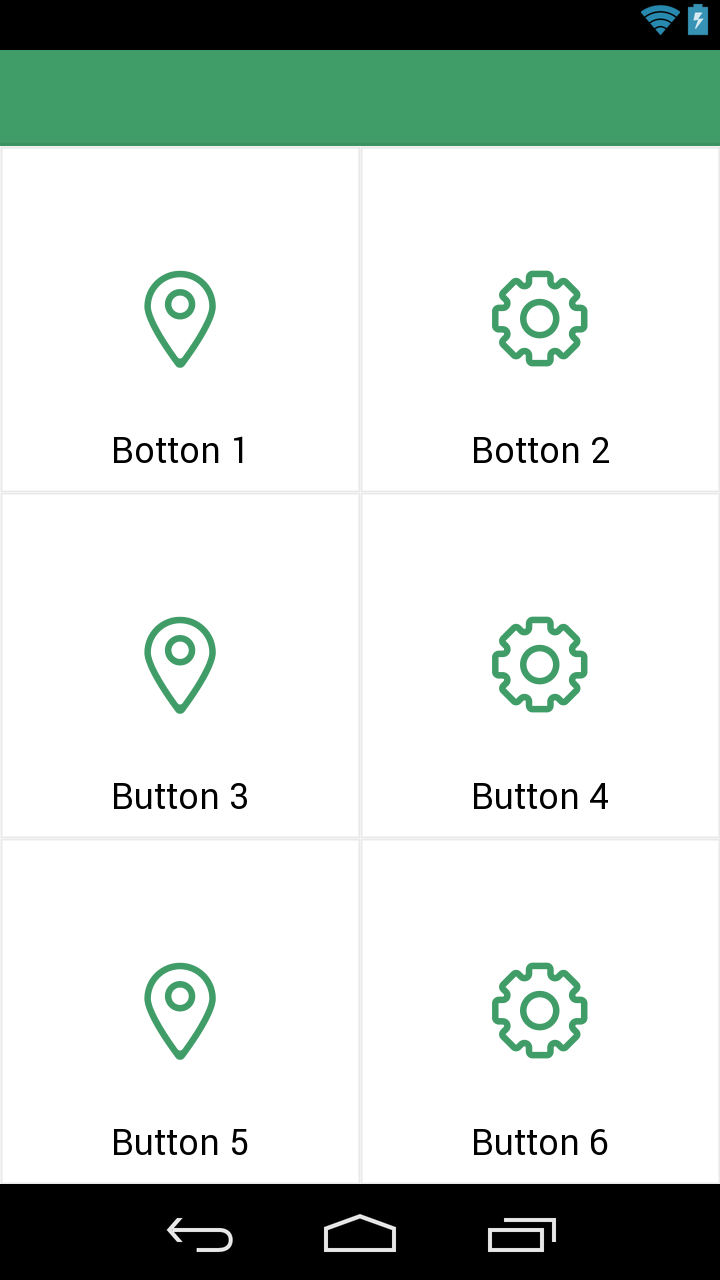 android compose button with icon and text